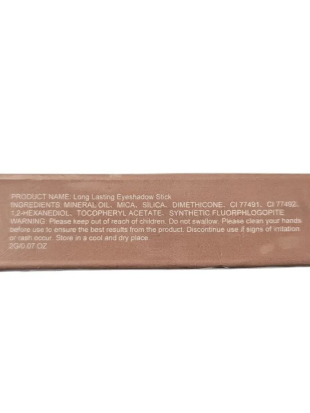 Long Lasting Eyeshadow Stick, Pearl Honey Gold, Water Resistant Crayon